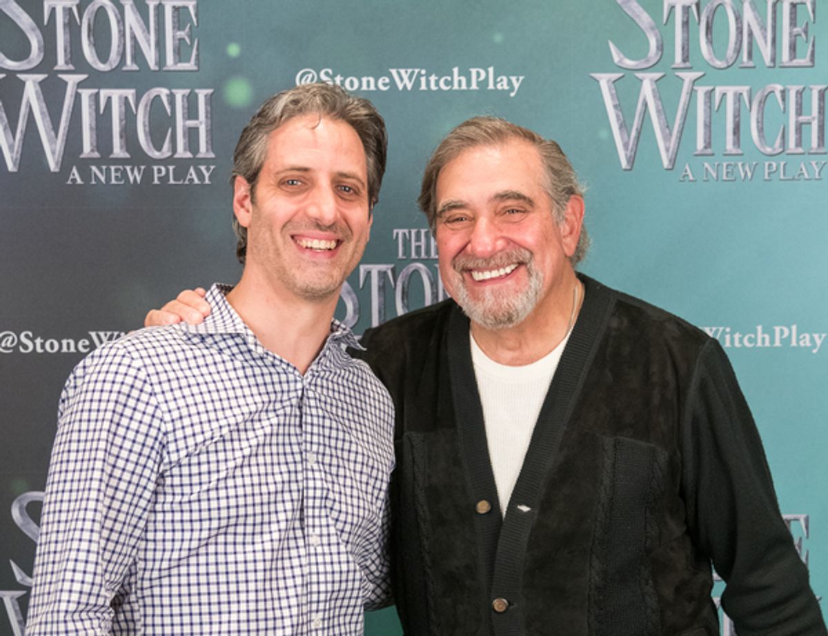 Josh Saviano and Dan Lauria  at 