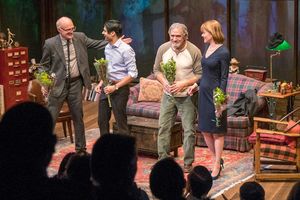 Shem Bitterman, Rupak Ginn, Dan Lauria, Carolyn McCormick @ BroadwayWorld Shem Bitterman, Rupak Ginn, Dan Lauria, Carolyn McCormick Photo