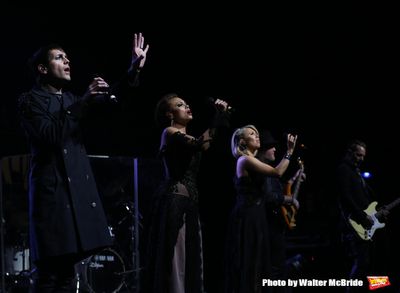 Tony Vincent, Alyson Cambridge, Chloe Lowery, Matt Fields and Tony Bruno  Photo