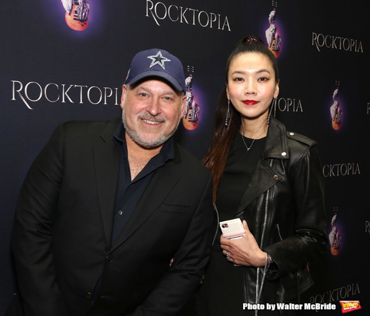 Frank Wildhorn and Yoka Wao at 