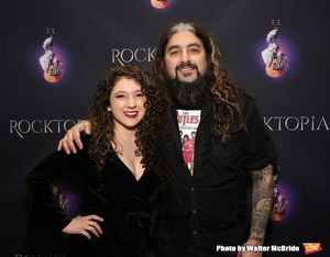 Mike Portnoy and daughter @ BroadwayWorld Mike Portnoy and daughter Photo