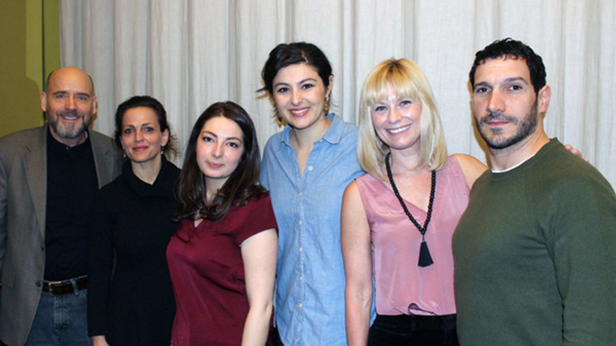 Michael Irvin Pollard, Nicole Ansari, Tamara Sevunts, 
Melis Aker, Angela Pierce, Robert Najarian at 