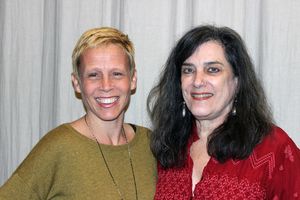Lucie Tiberghein (director), Joyce Van Dyke (playwright) @ BroadwayWorld Lucie Tiberghein (director), Joyce Van Dyke (playwright) Photo