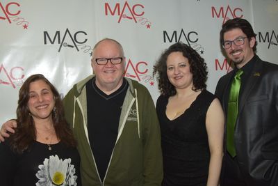 Jennie Litt (Announcer), Lennie Watts (Director), Amy Wolk (Stage Manager) and Stearn Photo