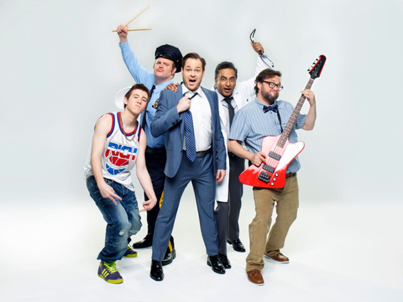 Photo Flash: Meet the Band! First Look at the Cast of GETTIN' THE BAND BACK TOGETHER  Image