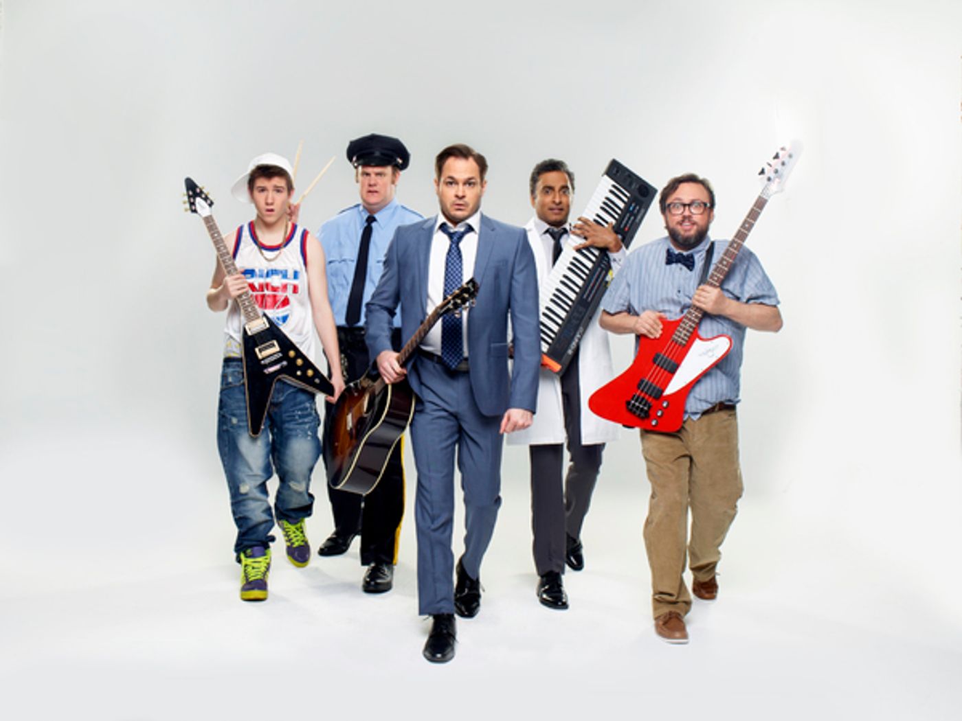 Photo Flash: Meet the Band! First Look at the Cast of GETTIN' THE BAND BACK TOGETHER  Image