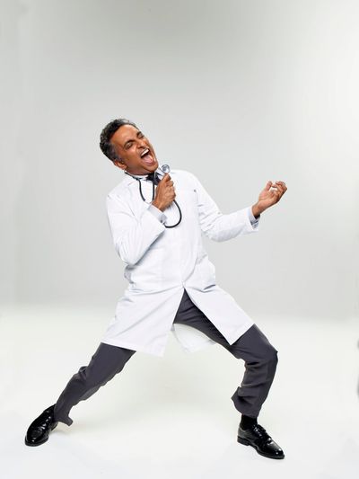 Manu Narayan as Dr. Rummesh â€œRobbieâ€ Patel Photo