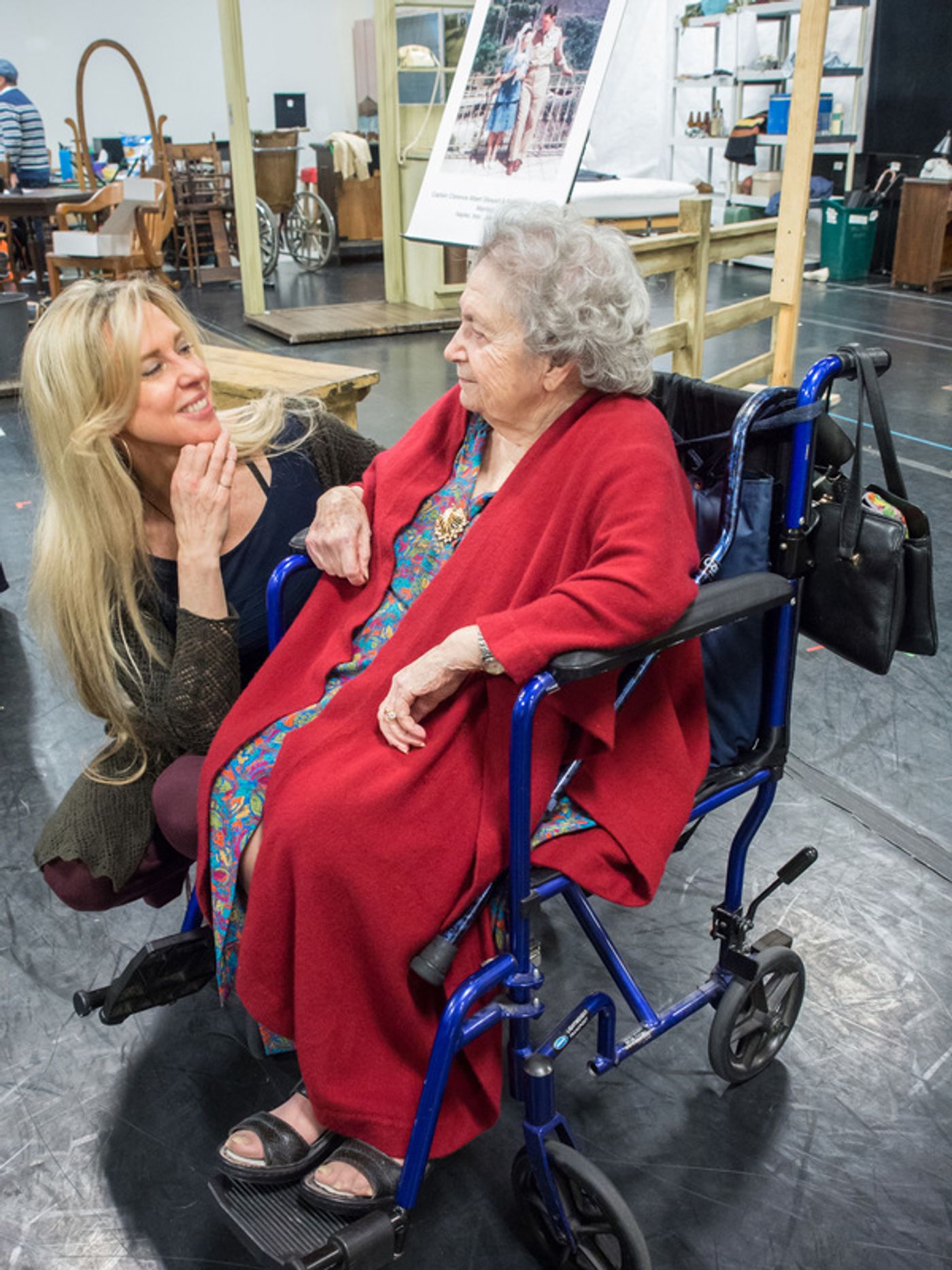 Photo Flash: Cast of TheatreWorks Silicon Valley's BRIDGES OF MADISON COUNTY Meets A Special Guest  Image
