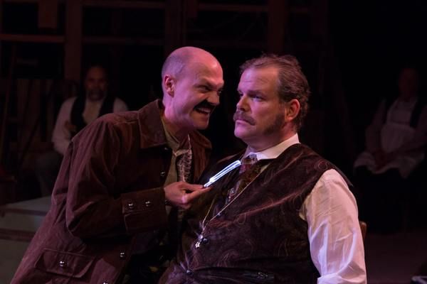 (L to R)  KYLE SINCLAIR (Black Stache)  and JAMES WREDE (Lord Aster) Photo