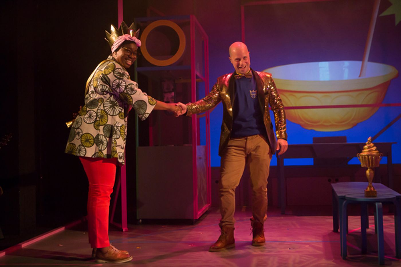 Photo Flash: First Look at CHOCOLATE CAKE at the Polka Theatre  Image