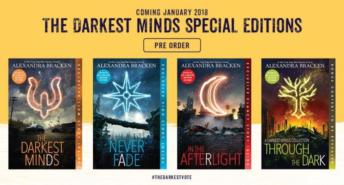 BWW Previews: Movie Trailer Drops for THE DARKEST MINDS, based on the Best-Selling Series by Alexandra Bracken, plus new cover reveal!  Image