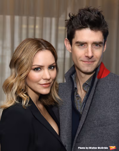 Katharine McPhee and costar Drew Gehling Photo