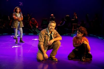 Daphne Rubin-Vega, Danny Bolero, and Gizel JimÃ©nez Photo