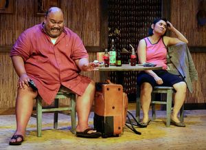 Boni B. Alvarez and Myra Cris Ocenar @ BroadwayWorld Boni B. Alvarez and Myra Cris Ocenar Photo