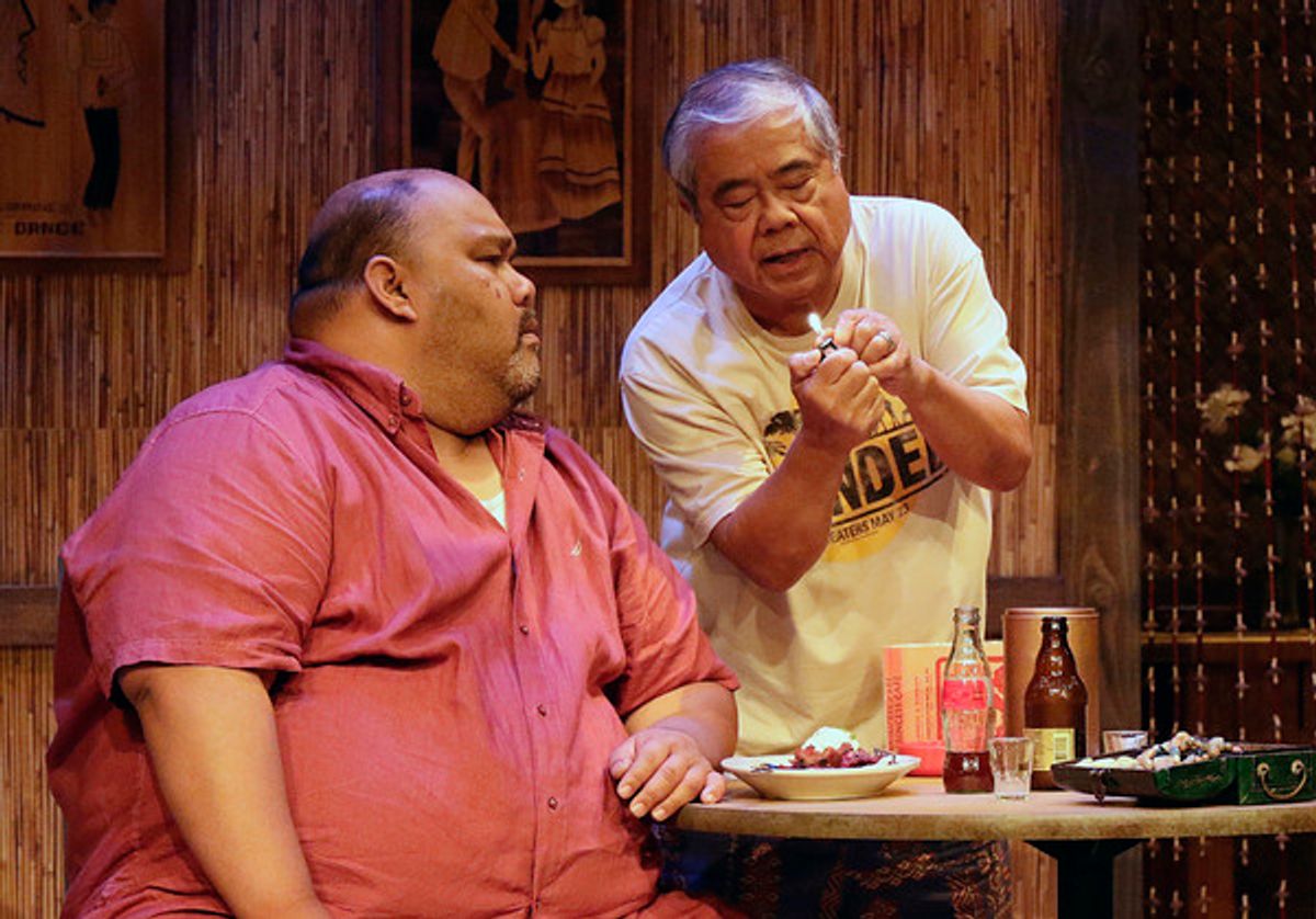 Boni B. Alvarez and Alberto Isaac at 