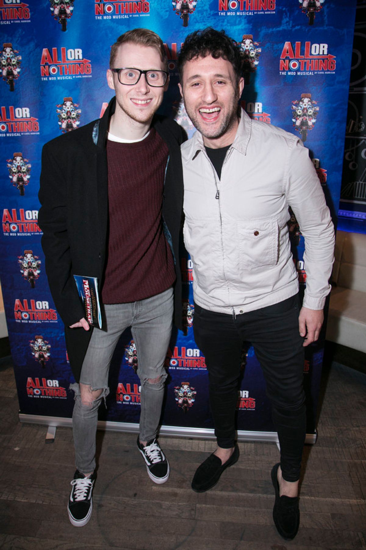 Jamie Borthwick and Antony Costa at 