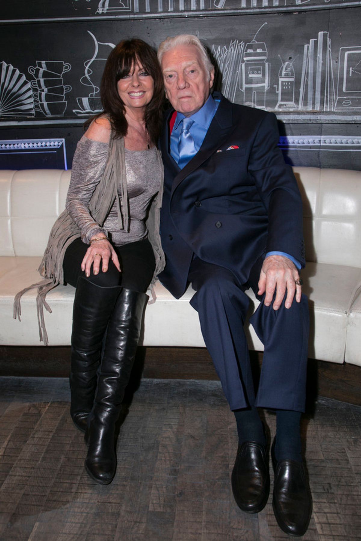 Vicki Michelle and Alan Ford at 