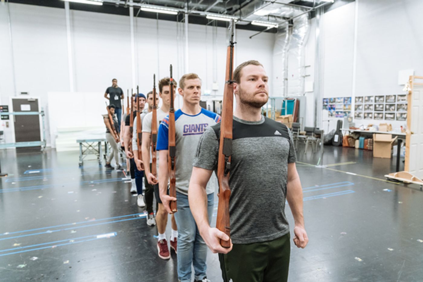 Photo Flash: In Rehearsal with AN OFFICER AND A GENTLEMAN THE MUSICAL  Image