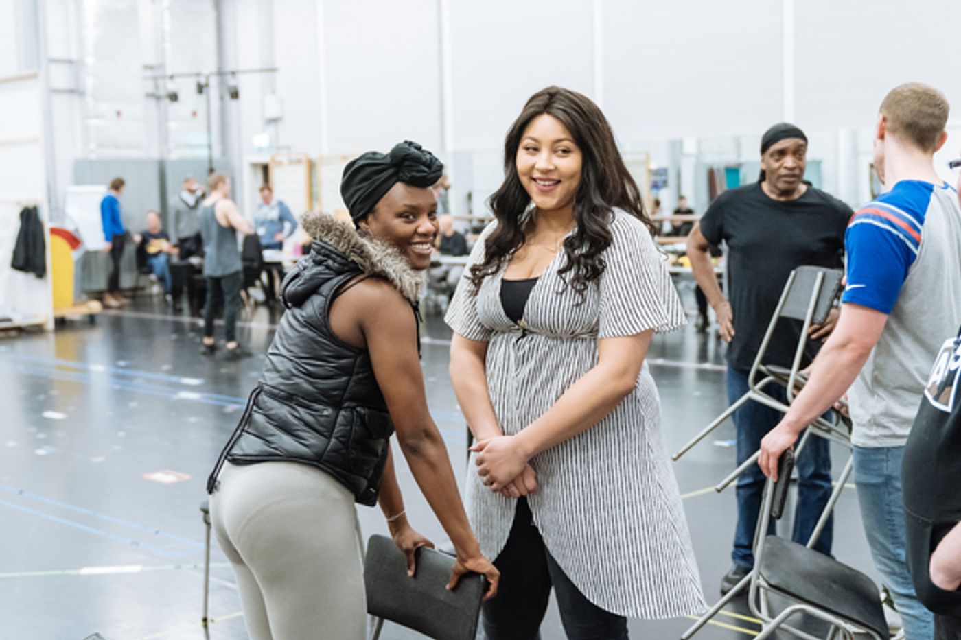 Photo Flash: In Rehearsal with AN OFFICER AND A GENTLEMAN THE MUSICAL  Image
