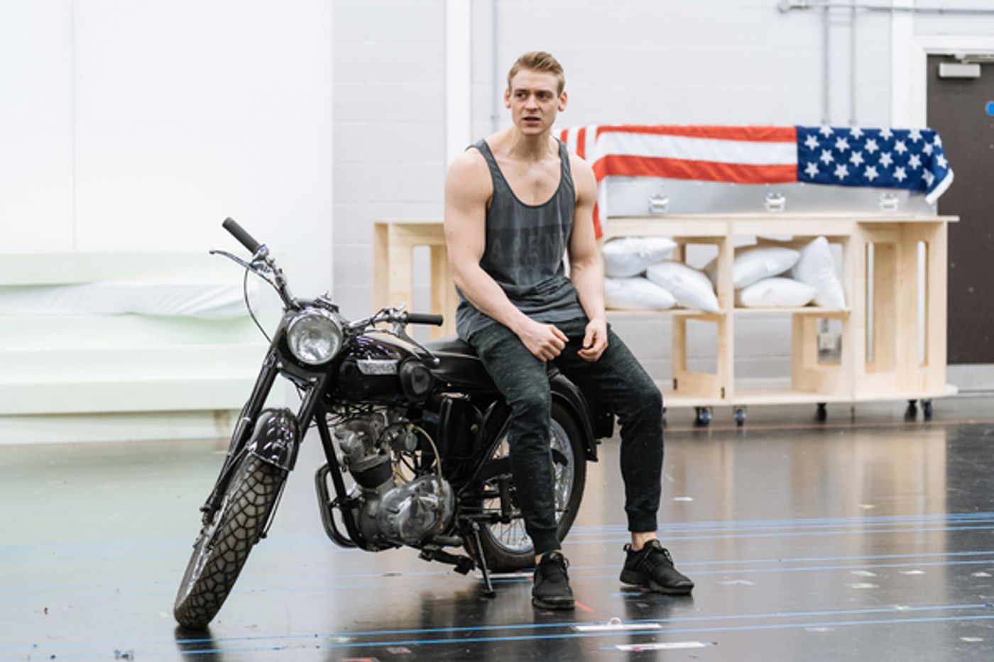 Photo Flash: In Rehearsal with AN OFFICER AND A GENTLEMAN THE MUSICAL  Image