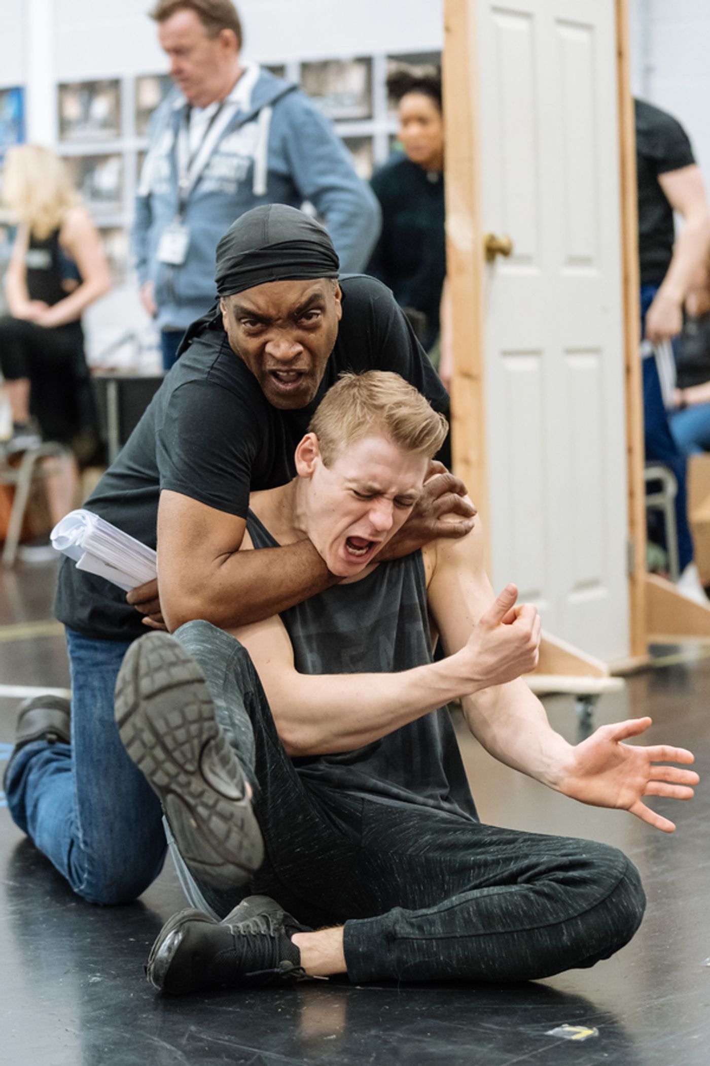 Photo Flash: In Rehearsal with AN OFFICER AND A GENTLEMAN THE MUSICAL  Image