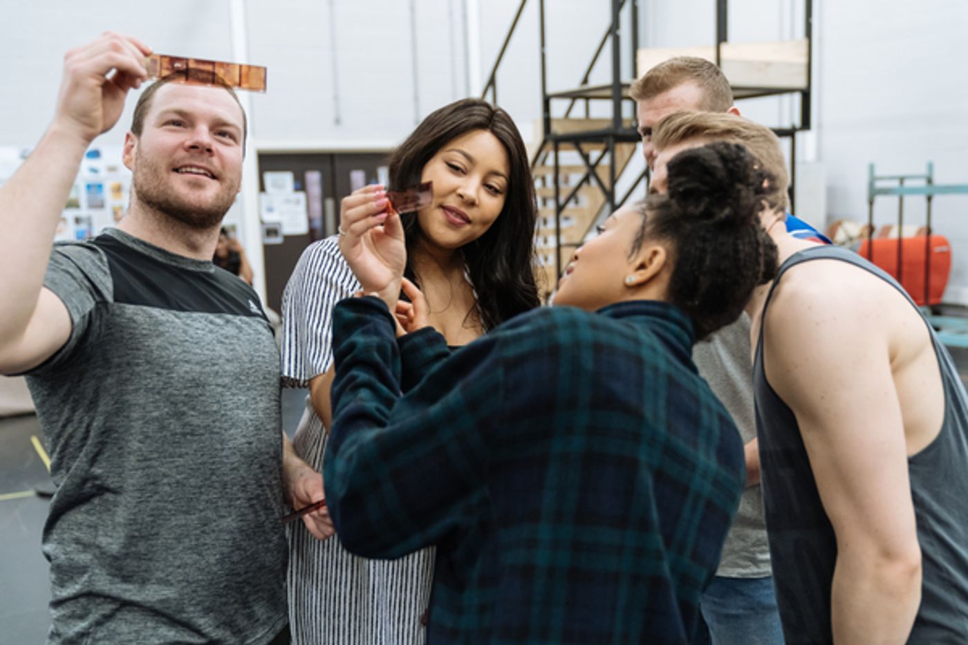 Photo Flash: In Rehearsal with AN OFFICER AND A GENTLEMAN THE MUSICAL  Image