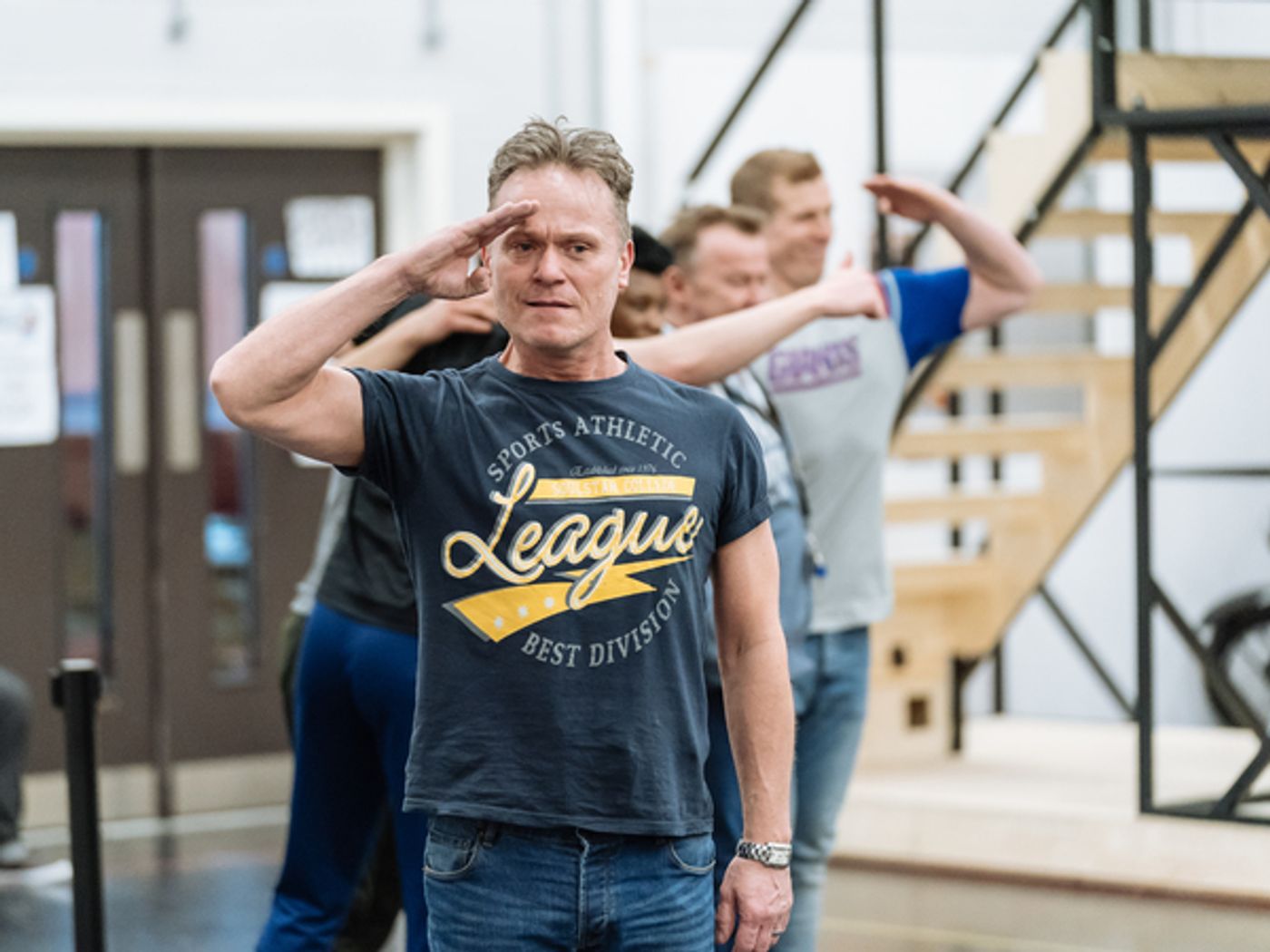 Photo Flash: In Rehearsal with AN OFFICER AND A GENTLEMAN THE MUSICAL  Image