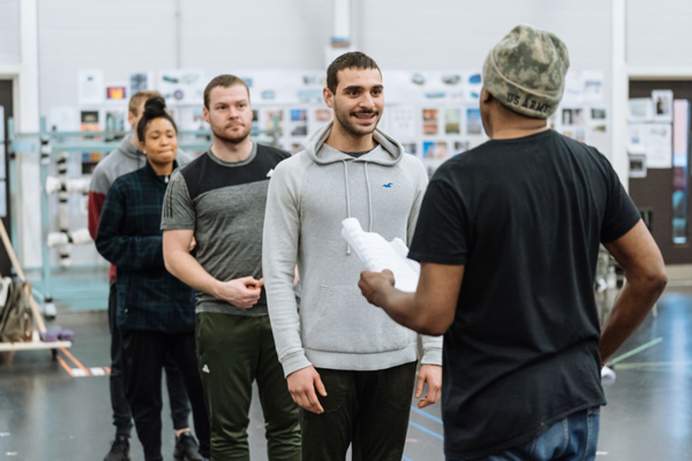 Photo Flash: In Rehearsal with AN OFFICER AND A GENTLEMAN THE MUSICAL  Image
