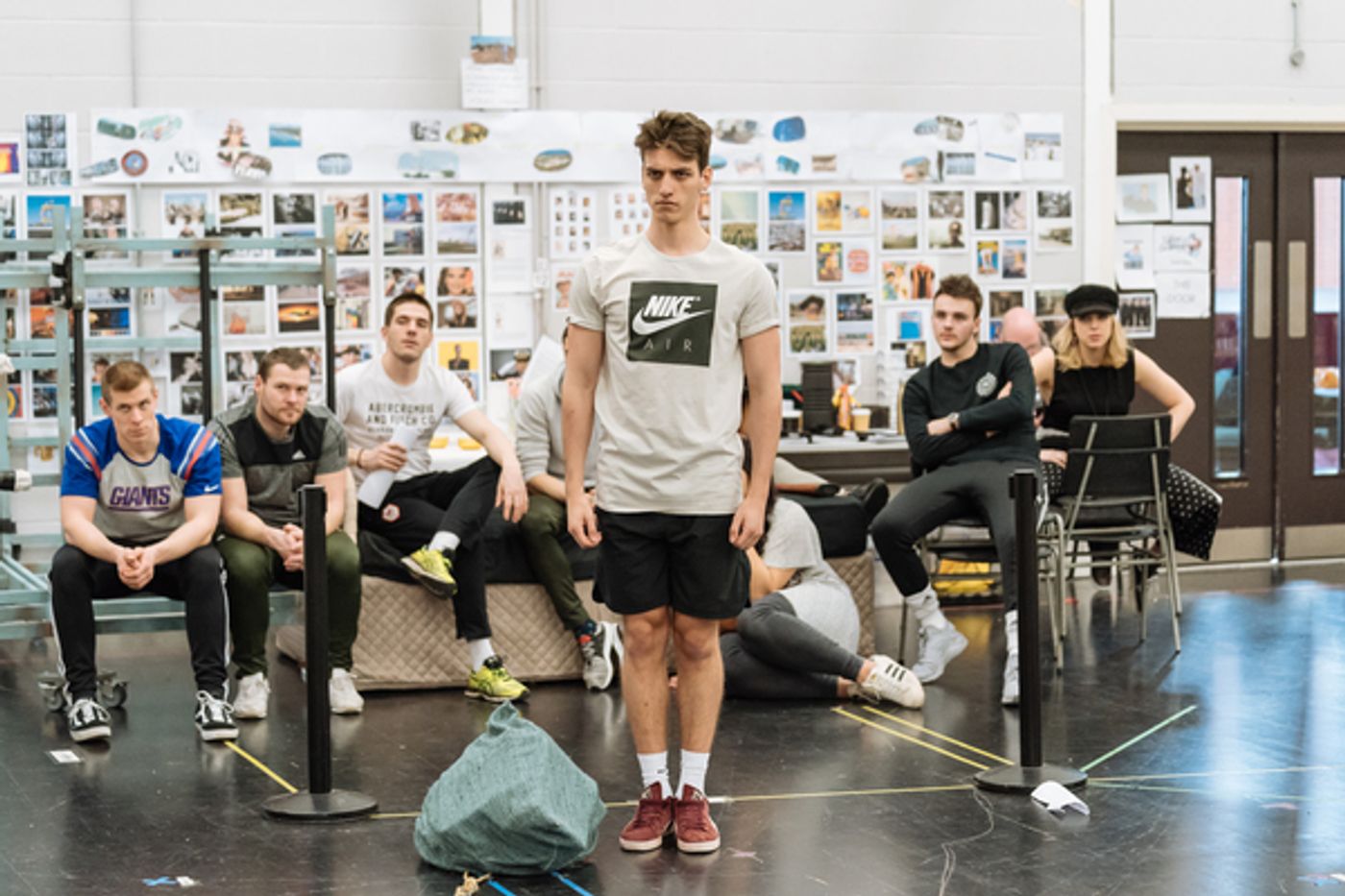 Photo Flash: In Rehearsal with AN OFFICER AND A GENTLEMAN THE MUSICAL  Image