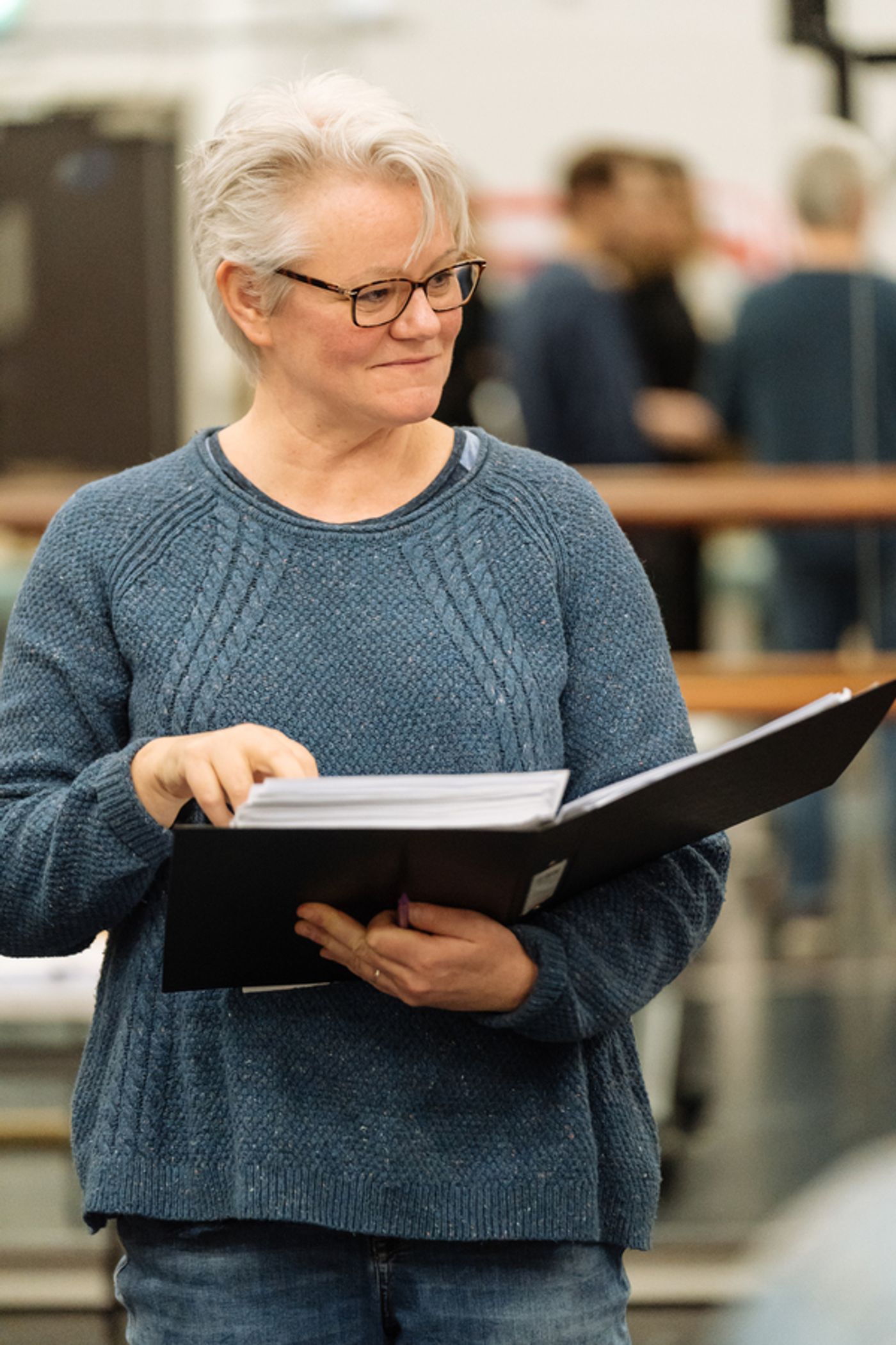 Photo Flash: In Rehearsal with AN OFFICER AND A GENTLEMAN THE MUSICAL  Image