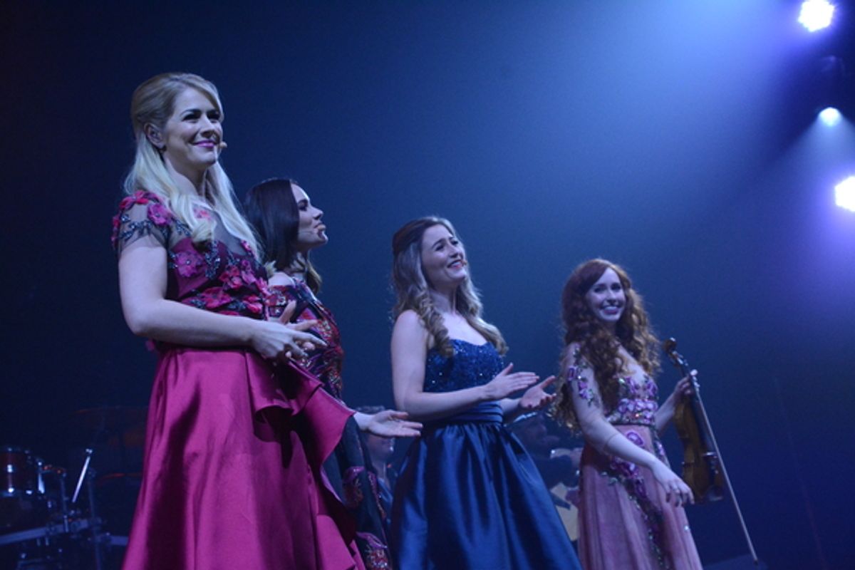 Susan McFadden, Mairead Carlin, Eabha McMahon and Tara McNeil at 