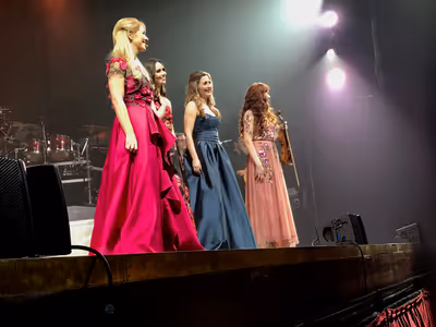Susan McFadden, Mairead Carlin, Eabha McMahon and Tara McNeil Photo