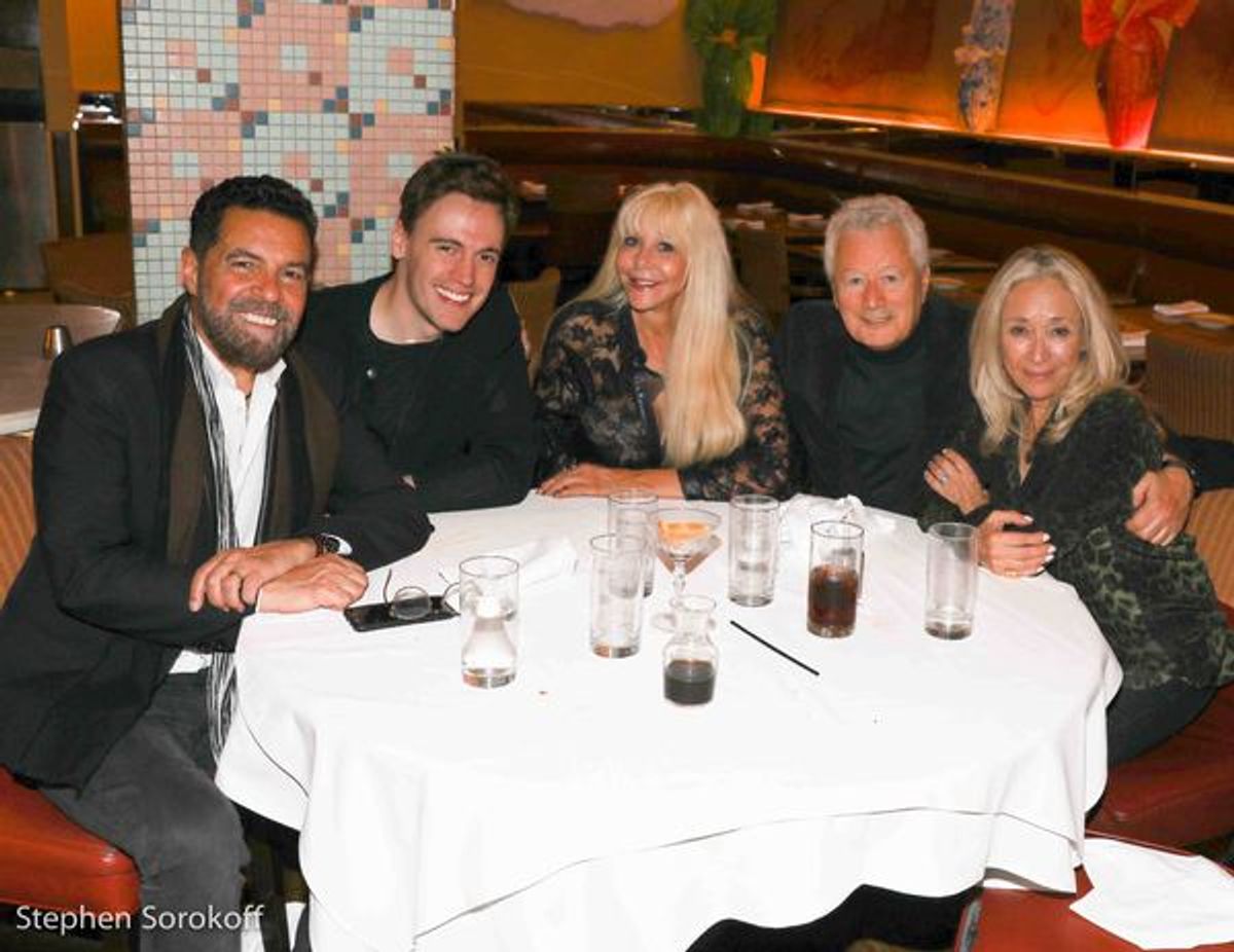 After Party, Clint Holmes, Erich Bergen, Sunny Sessa, Stephen Sorokoff, Eda Sorokoff at 