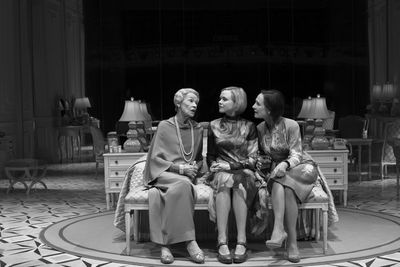 Glenda Jackson, Alison Pill, Laurie Metcalf in Edward Albeeâ€™s Three Tall Women Photo