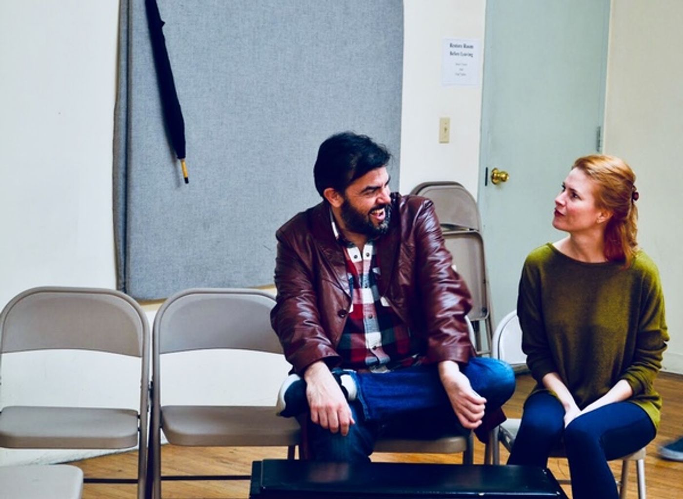 BWW Exclusive Photo Flash: Inside Rehearsal For Wheelhouse Theater Company's Revival of Kurt Vonnegut's HAPPY BIRTHDAY, WANDA JUNE  Image