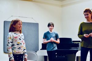 Charlotte Wise, Finn Faulconer, Kate MacCluggage Photo