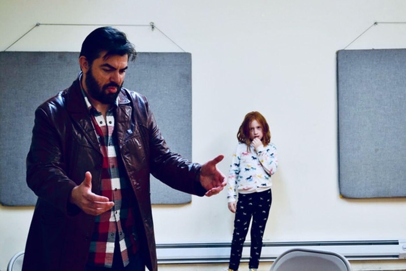 BWW Exclusive Photo Flash: Inside Rehearsal For Wheelhouse Theater Company's Revival of Kurt Vonnegut's HAPPY BIRTHDAY, WANDA JUNE  Image