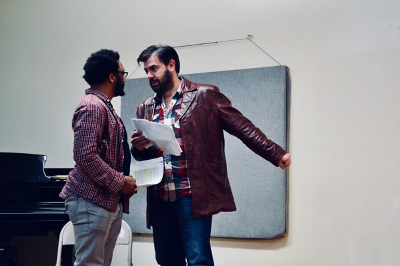 BWW Exclusive Photo Flash: Inside Rehearsal For Wheelhouse Theater Company's Revival of Kurt Vonnegut's HAPPY BIRTHDAY, WANDA JUNE  Image