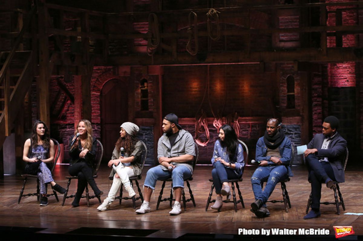 Lexi Garcia, Elizabeth Judd, Sasha Hollinger, Sean Green, Lauren Boyd, Justin Dine Bryant and J. Quinton Johnson at 