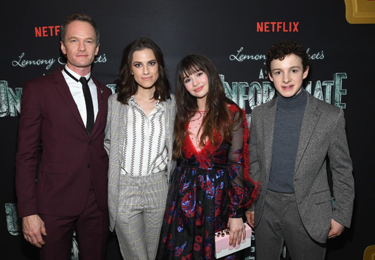Neil Patrick Harris, Allison Williams, Maline Weissman, & Louis Hynes at 