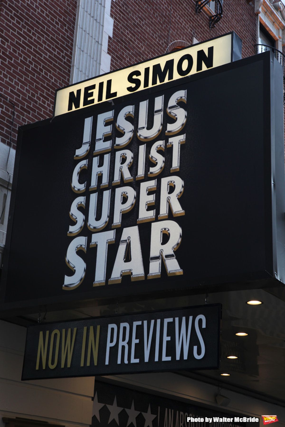 'Jesus Christ Superstar' at the Neil Simon Theatre in New York City on March 22, 2012. at 
