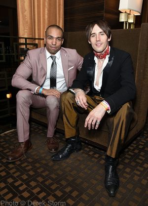 Adam Davenport, Reeve Carney @ BroadwayWorld Adam Davenport, Reeve Carney Photo