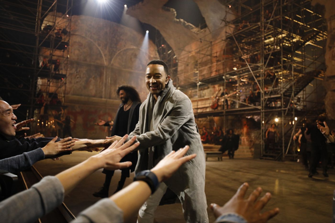 Photo Flash: Inside Dress Rehearsal For JESUS CHRIST SUPERSTAR LIVE, Starring John Legend, Sara Bareilles, and More  Image