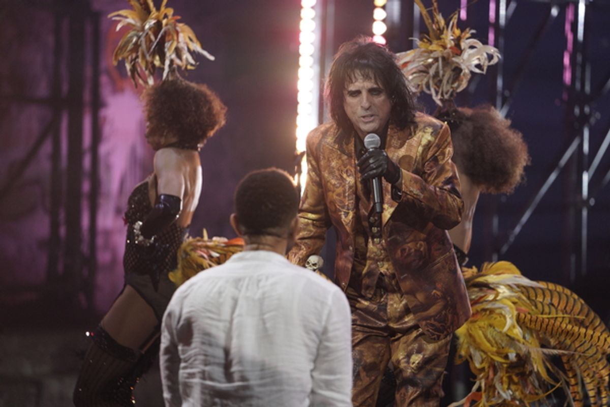 Alice Cooper as Herod (â€�"King Herodâ€™s Songâ€) at 