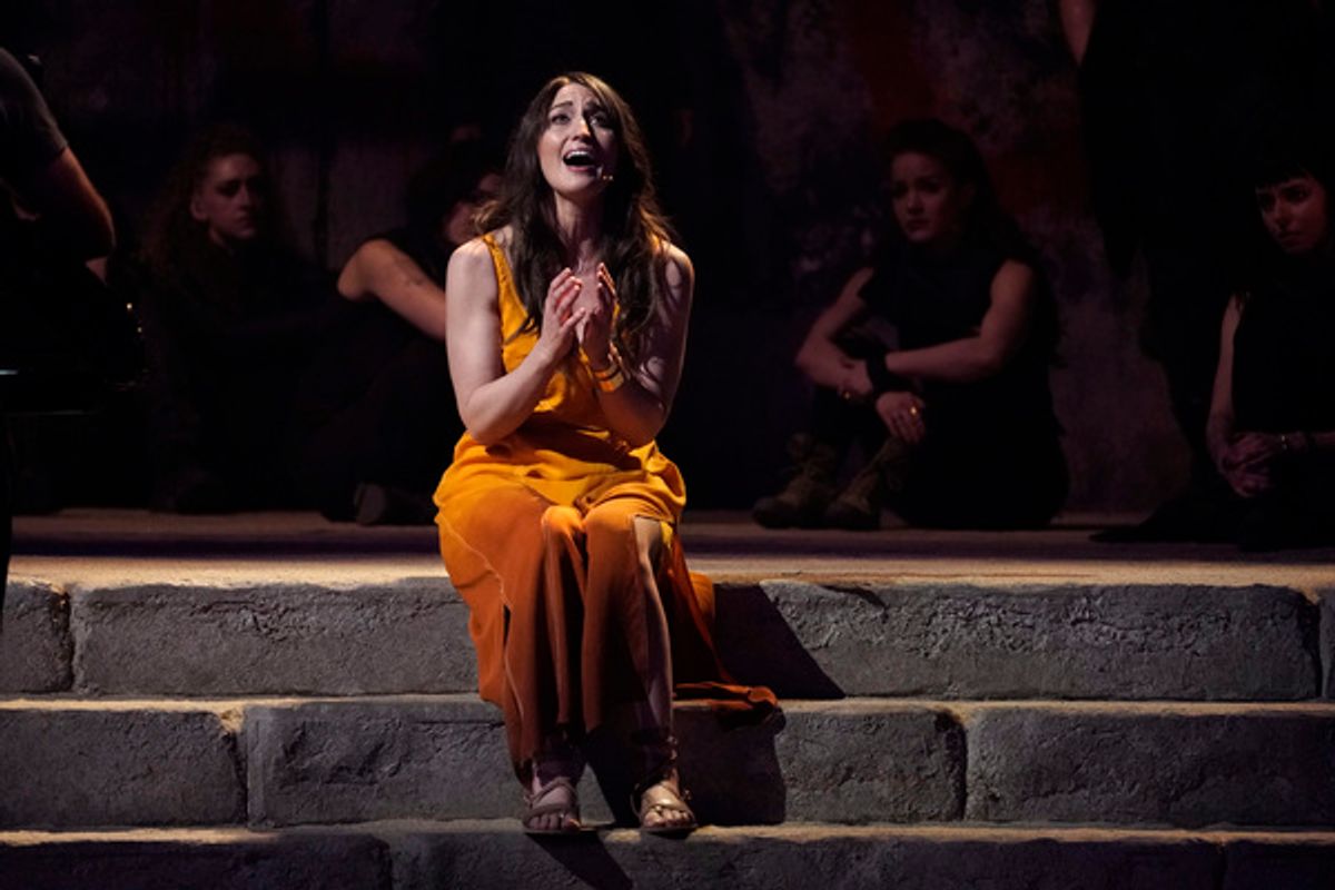 Sara Bareilles as Mary Magdalene (â€�"Could We Start Again Pleaseâ€) at 