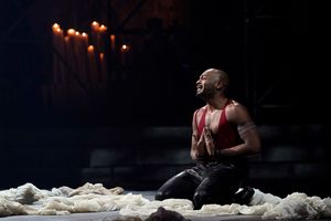 Brandon Victor Dixon as Judas (â€�"Judasâ€™ Deathâ€) Photo