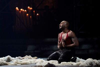 Brandon Victor Dixon as Judas (â€œJudasâ€™ Deathâ€) Photo