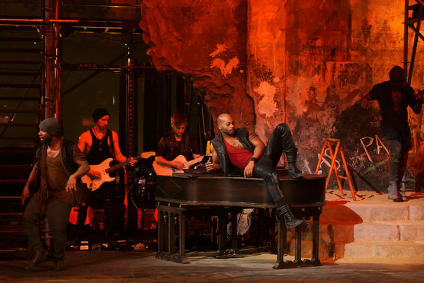 Photo Flash: Inside Dress Rehearsal For JESUS CHRIST SUPERSTAR LIVE, Starring John Legend, Sara Bareilles, and More  Image