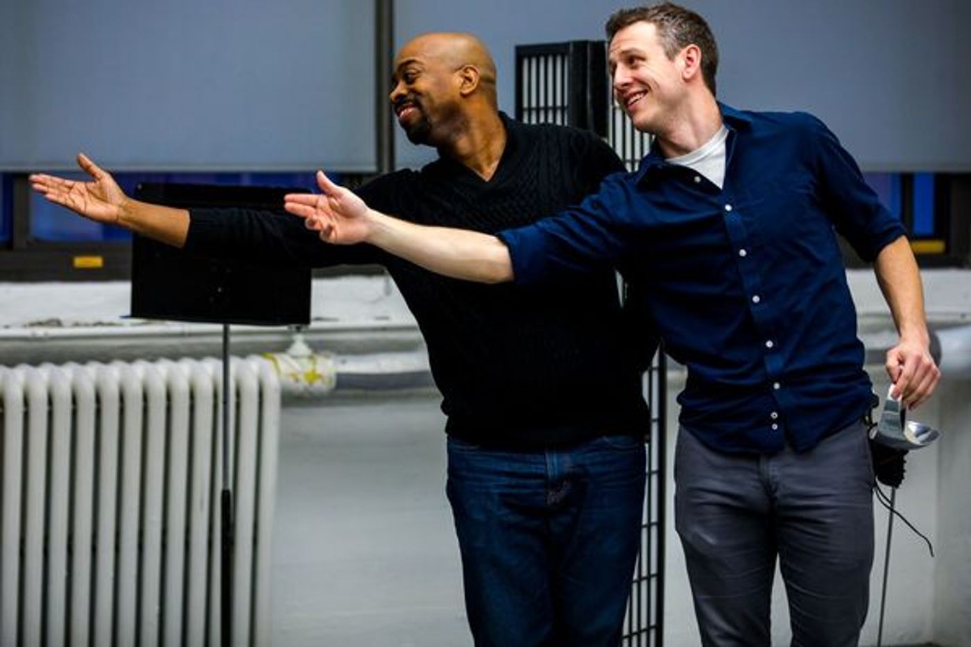 Photo Flash: In Rehearsal With Titan's MUCH ADO ABOUT NOTHING  Image