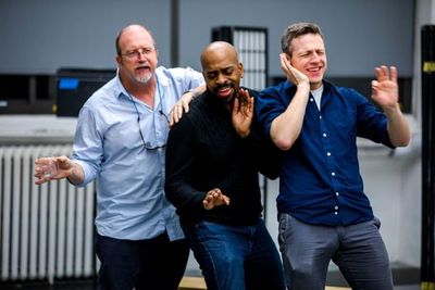 Jack Cirillo as Leonato, Marcus Denard Johnson & Andrew Garrett Photo